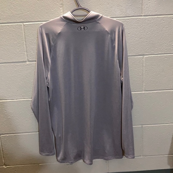 Under Armour XL Heat Gear Grey Quarter Zip - Picture 2 of 4